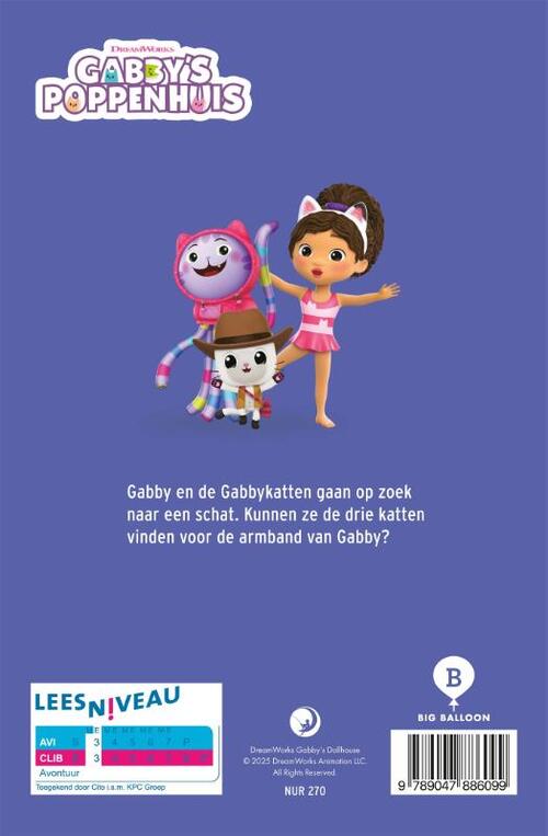 Gabby's poppenhuis, Gabby zoekt de schat