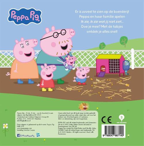 Ik zie, ik zie op de boerderij