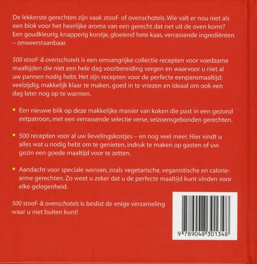 500 Stoof- & Ovenschotels