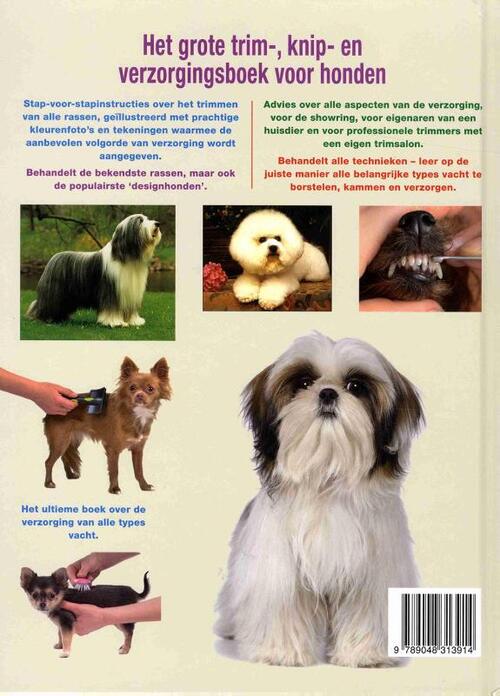Het grote trim-, knip- en verzorgingsboek voor honden