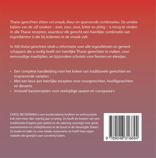 500 Thaise Gerechten