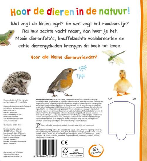 Welk dier hoor ik hier? in de natuur