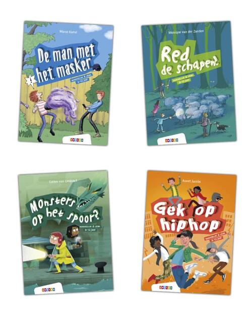 Pakket Makkelijk & Leuk AVI E3 (4 titels)