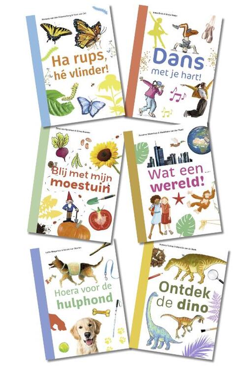 Pakket ik lees informatief AVI M4 (6 titels)