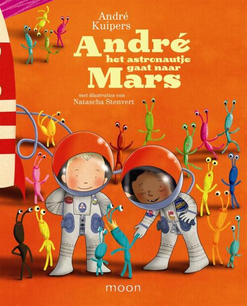André het astronautje gaat naar Mars