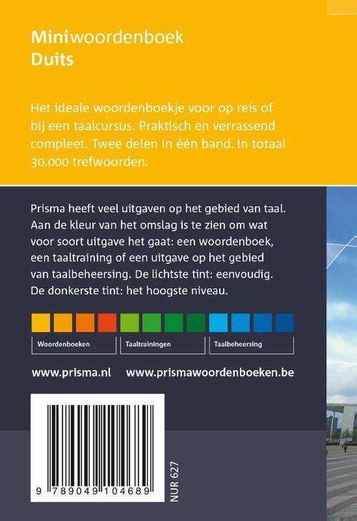 Prisma miniwoordenboek Duits-Nederlands Nederlands- Duits