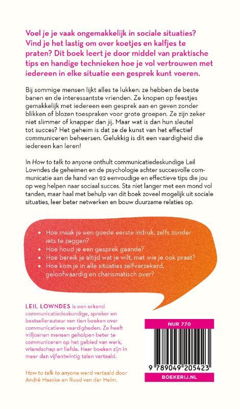 How to talk to anyone