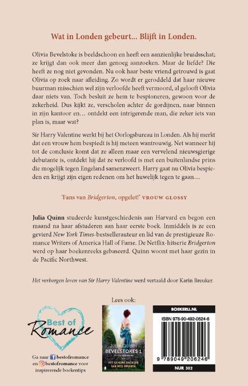 Bevelstokes 2 - Het verborgen leven van sir Harry Valentine