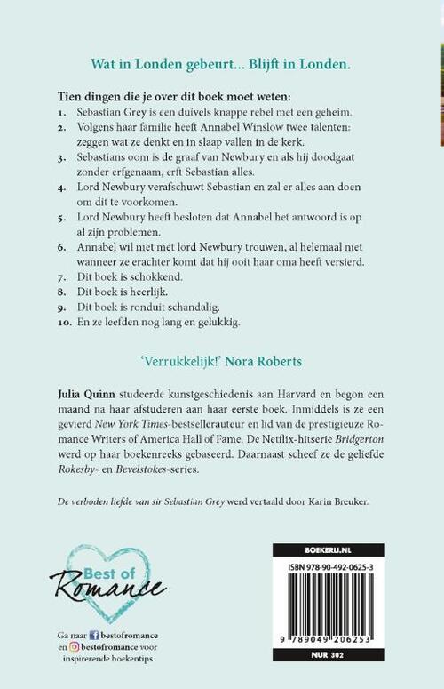 Bevelstokes 3 - De verboden liefde van sir Sebastian Grey