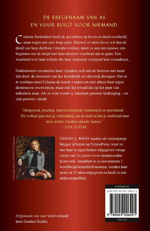 Glazen Troon 3 - Erfgenaam van vuur