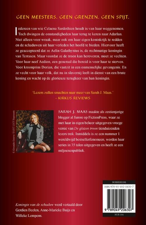 Glazen Troon 4 - Koningin van de schaduw