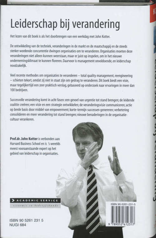 Academic Service economie en bedrijfskunde Leiderschap bij verandering