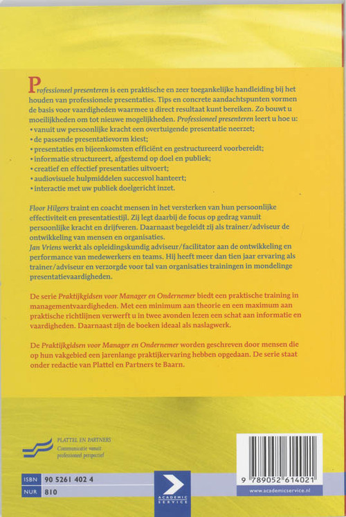 Professioneel presenteren