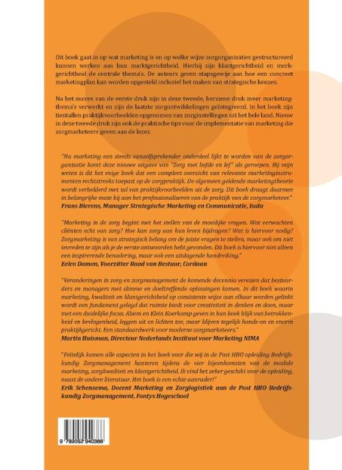 Zorg met liefde en lef