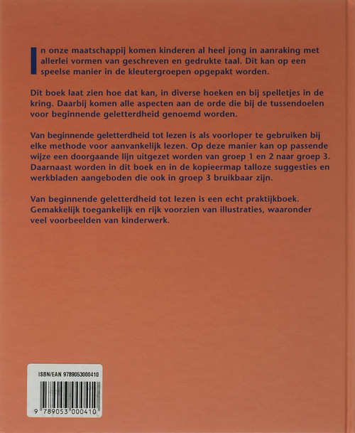 Van beginnende geletterdheid tot lezenideeenboek