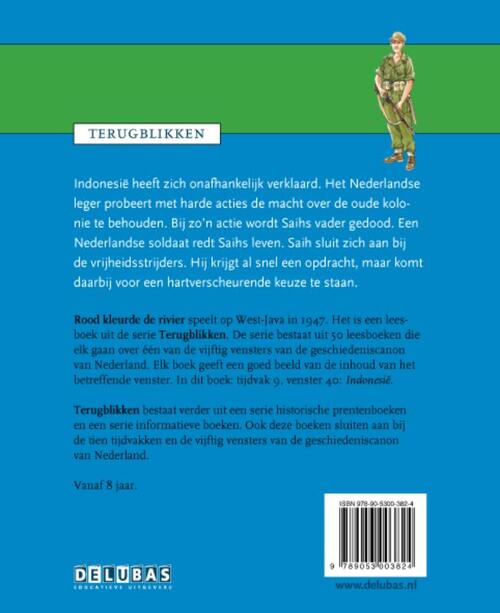 Terugblikken leesboeken Rood kleurde de rivier