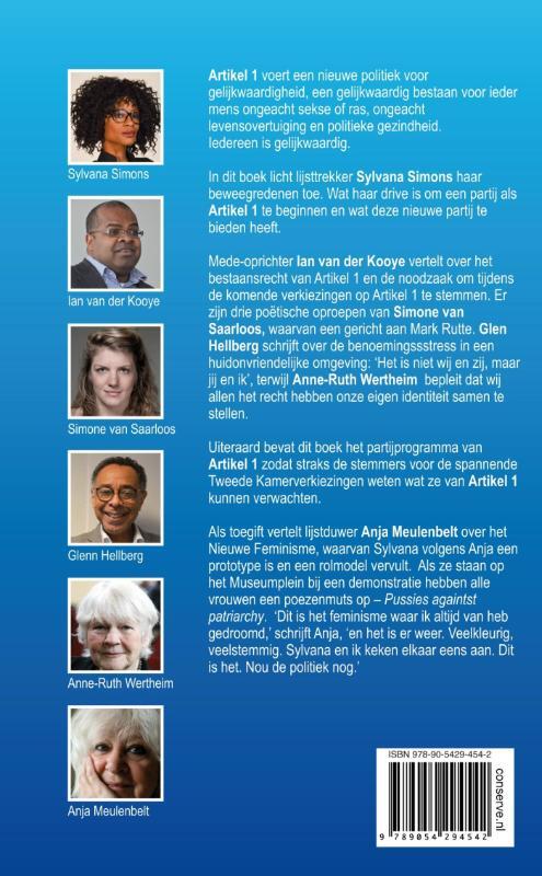 Artikel 1 - Een nieuwe politiek van gelijkwaardigheid