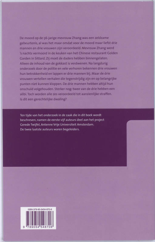 De dood in het Chinese restaurant