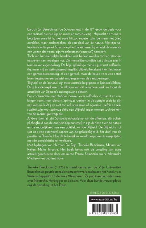 Spinoza, filosoof van de blijheid