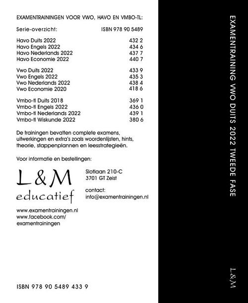 Examentraining Vwo Duits