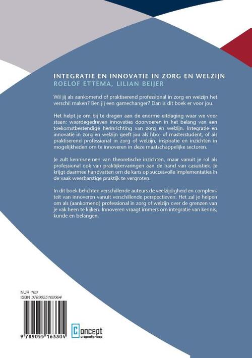 Integratie en innovatie in zorg en welzijn