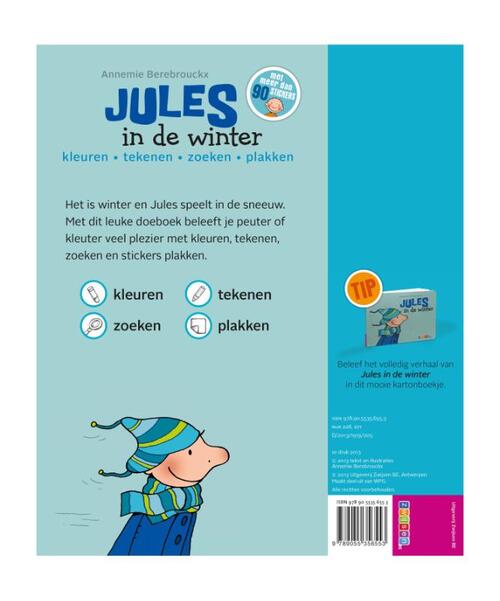 Jules in de winter (doeboek)