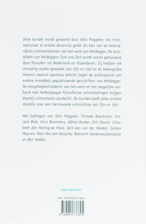 De actualiteit van Martin Heideggers 'Zijn en tijd'