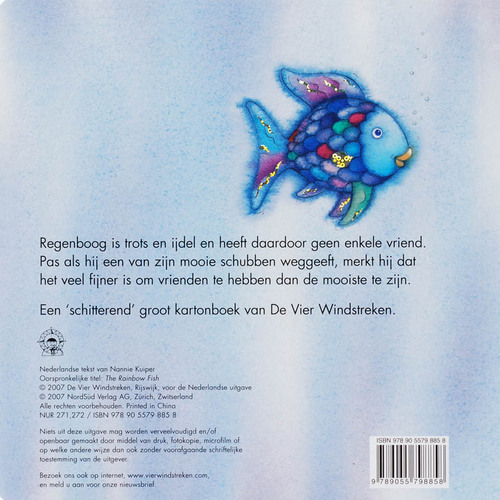 De mooiste vis van de zee (groot kartonboek)