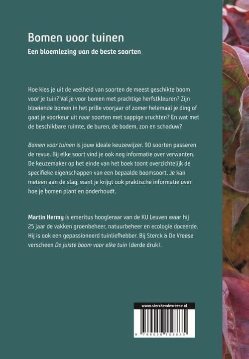 Bomen Voor Tuinen, Martin Hermy | Boek | 9789056158835 | ReadShop