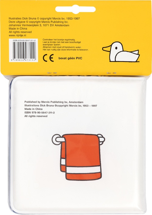 Nijntje Speelt Met Water (Badboekje)