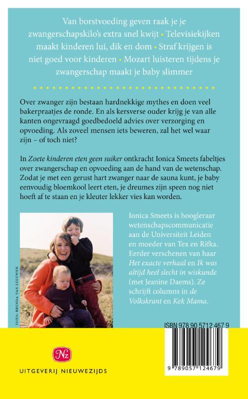 Zoete kinderen eten geen suiker