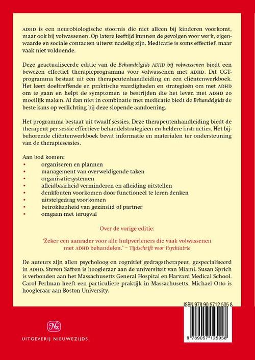 Behandelgids ADHD bij volwassenen