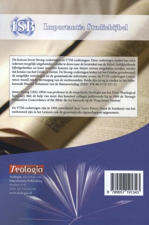 Grieks-Nederlands Lexicon op basis van Strong-coderingen