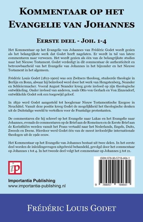 Kommentaar op het Evangelie van Johannes 1