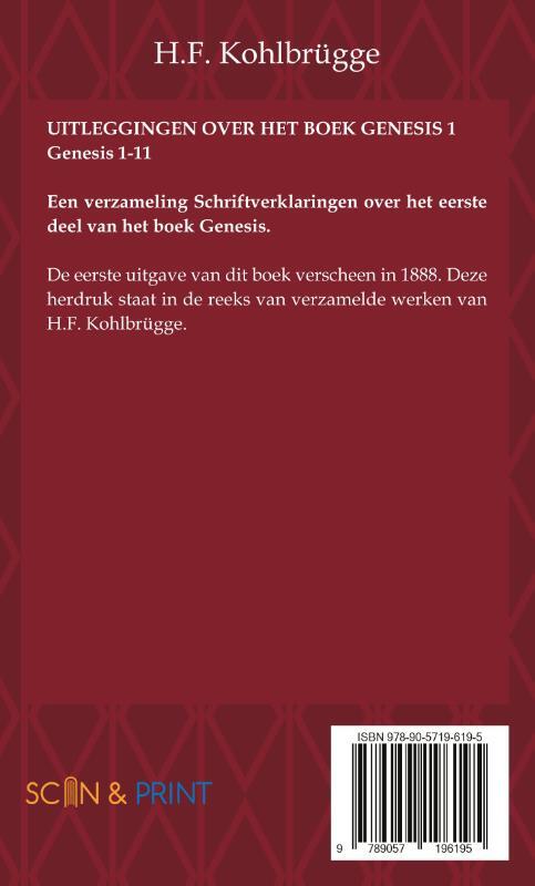 Uitleggingen over het Boek Genesis 1