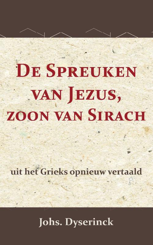 De Spreuken van Jezus, de zoon van Sirach