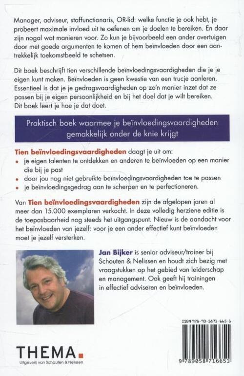 Tien beinvloedingsvaardigheden