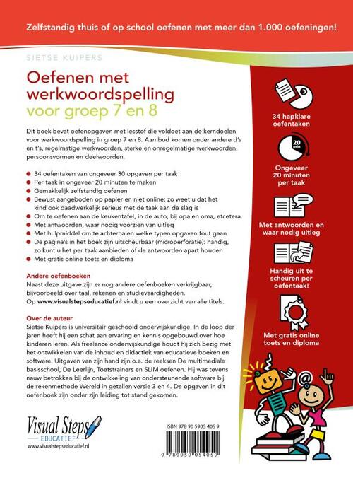 Oefenen met werkwoordspelling voor groep 7 en 8