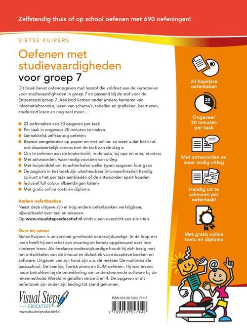 Oefenen met studievaardigheden voor groep 7