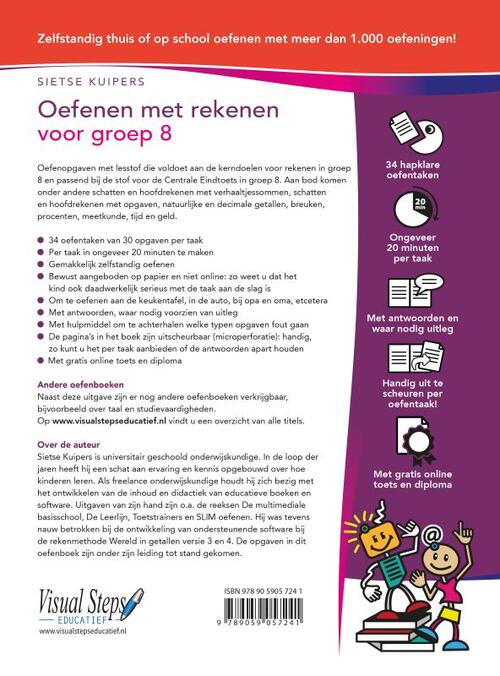 Oefenen met rekenen voor groep 8