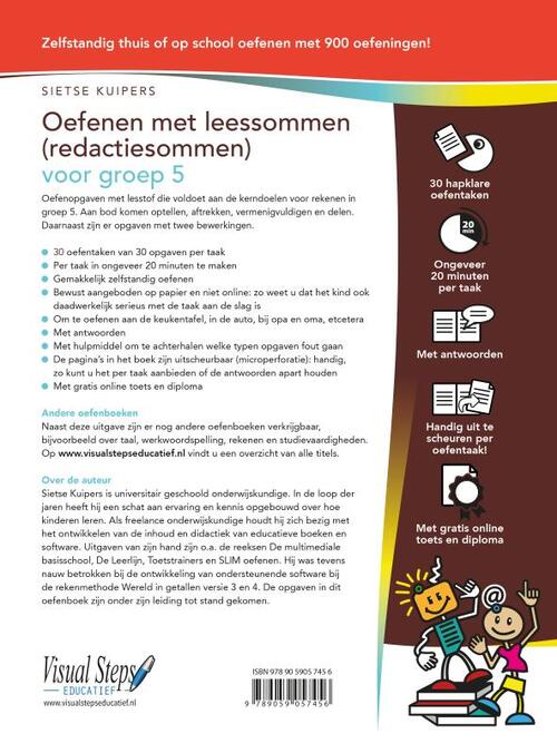 Oefenen met leessommen (redactiesommen) voor groep 5