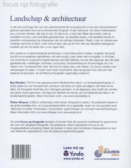 Focus op fotografie: Landschap en architectuur