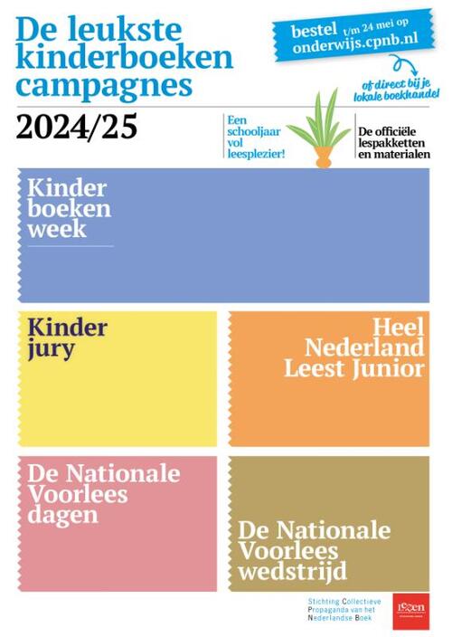 set 10x Onderwijsaanbieding CPNB 20242025, CPNB Kinderboekenweek 2024