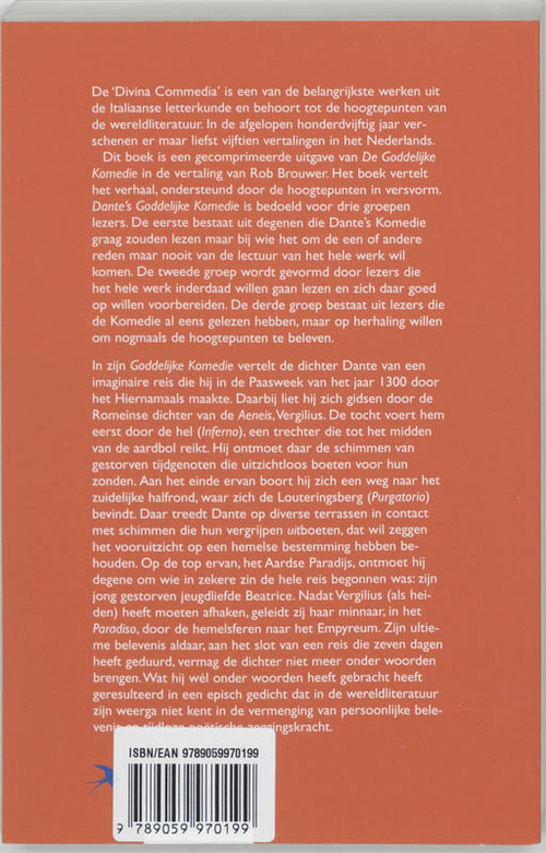 Dante's Goddelijke Komedie uitgelezen