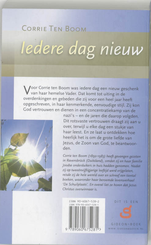 Iedere dag nieuw
