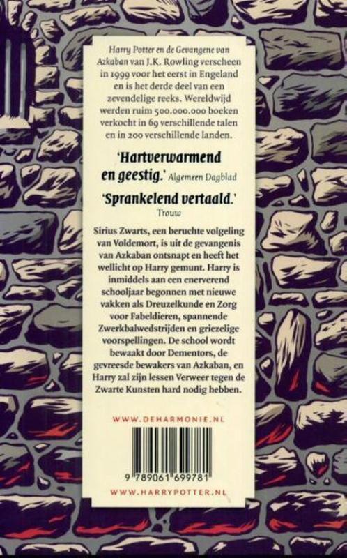 Harry Potter 3 - Harry Potter en de gevangene van Azkaban