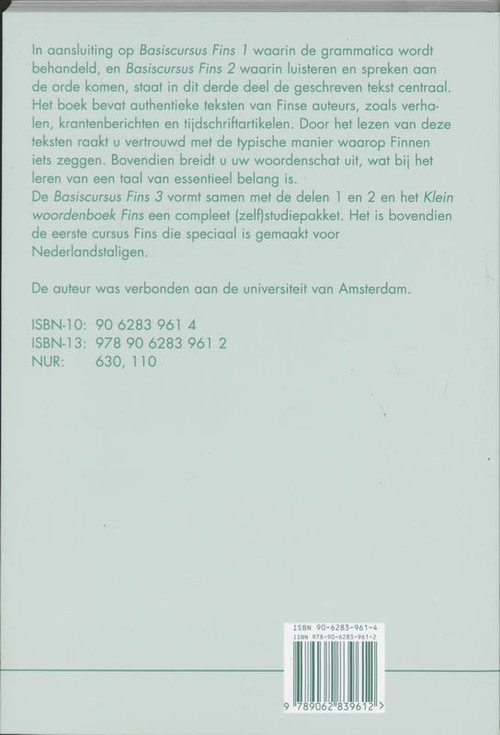 Basiscursus Fins