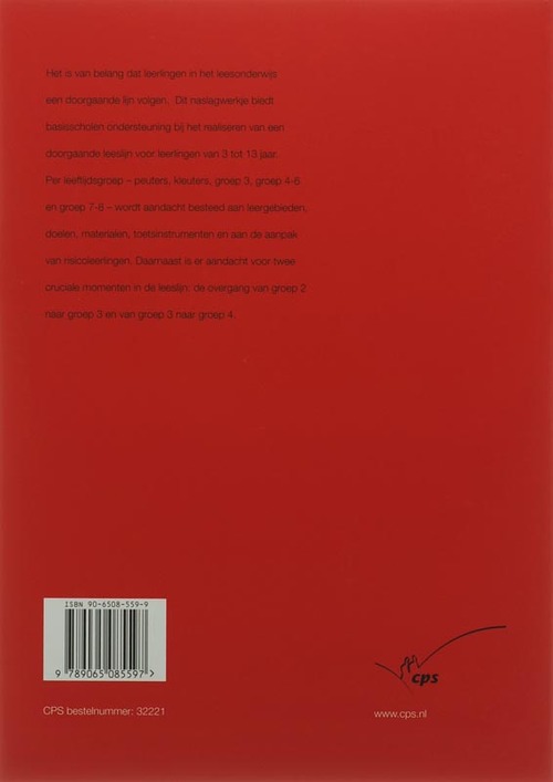 Basisstructuur Doorgaande leeslijn