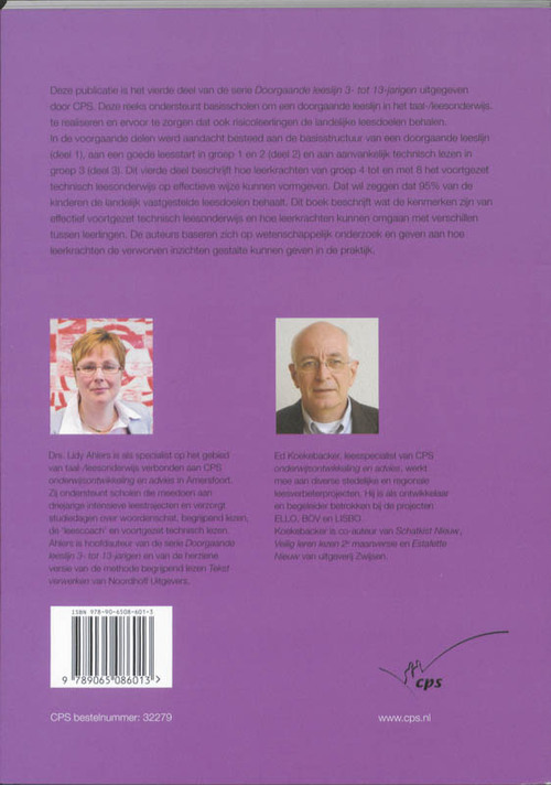 Voortgezet technisch lezen in groep 4 - 8