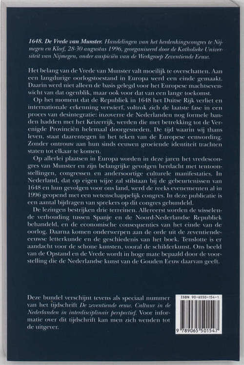 1648 - de Vrede van Munster